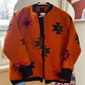 Authentic Handmade Bhutanese Bomber Jacket - One of a kind